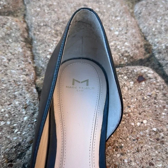 Marc Fisher LTD flats ML Sunny short heel pointed toe dressy casual size 11 - Picture 14 of 14